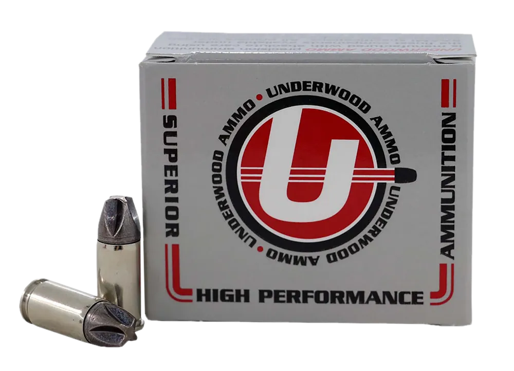 Underwood Ammo 875 9mm 90gr - 20 Rounds per Box, 10 Boxes per Case