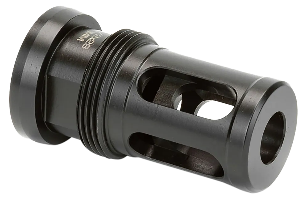 Griffin Armament Taper Mount Hammer Comp for 22 Cal, Black Stainless Steel, 1/2"-28 tpi Threads