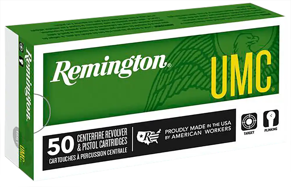 Remington UMC 40S&W 165gr FMJ Ammo - 50 Rounds per Box