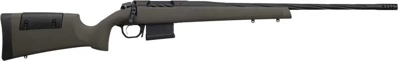 Weatherby 307 Range XP 308 Win 24" with Brake Black Cerakote/Green Synthetic