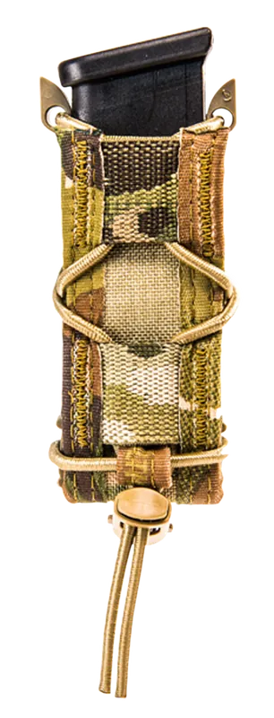 High Speed Gear TACO Single Pistol Mag Pouch - MultiCam Nylon, Belt Compatible