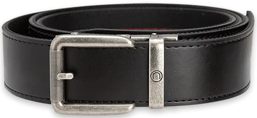 Nexbelt PCS3310 EDC Black Leather Belt with 1.50" Buckle Closure