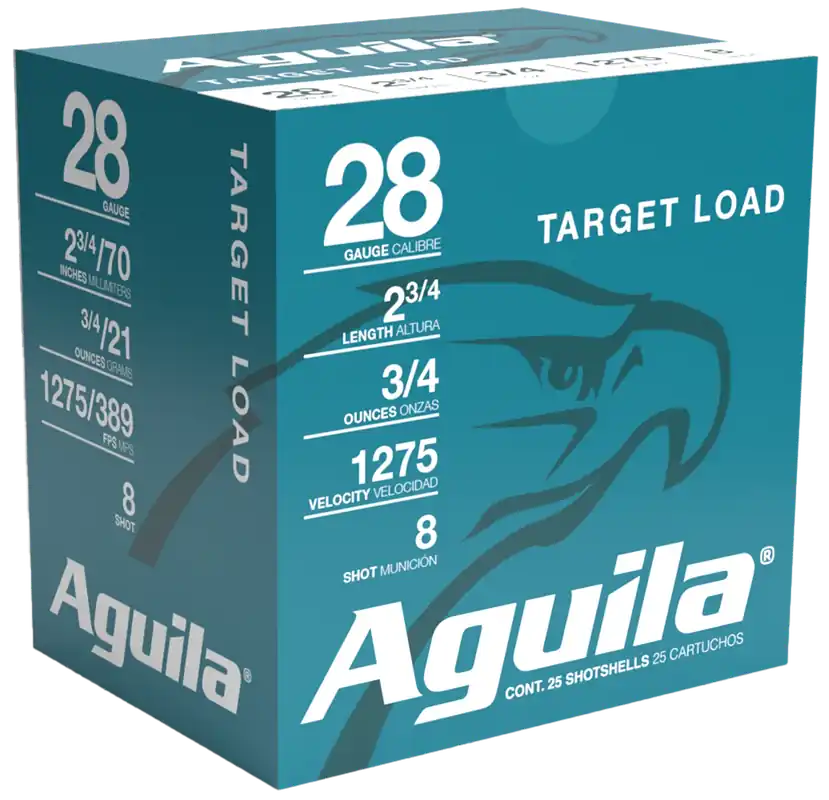 Aguila 28 Gauge Target Load 9 Shot - 25 Box/20 Case
