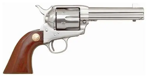 Cimarron P-Model 4.75" Stainless Walnut .38 Special/.357 Magnum Revolver