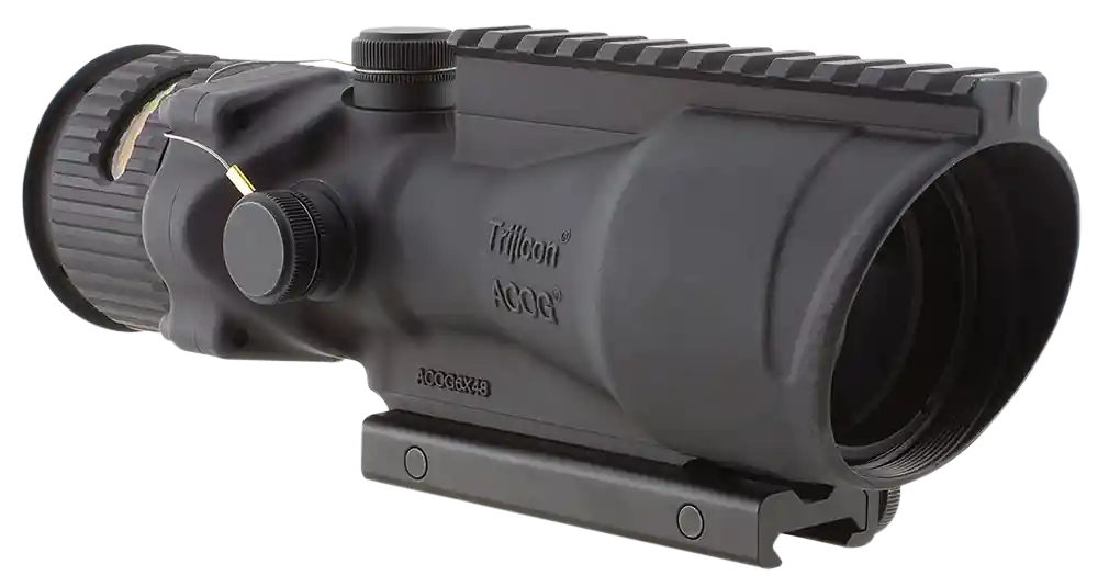 Trijicon ACOG 6x48mm Scope with Amber Chevron Reticle for .223/5.56
