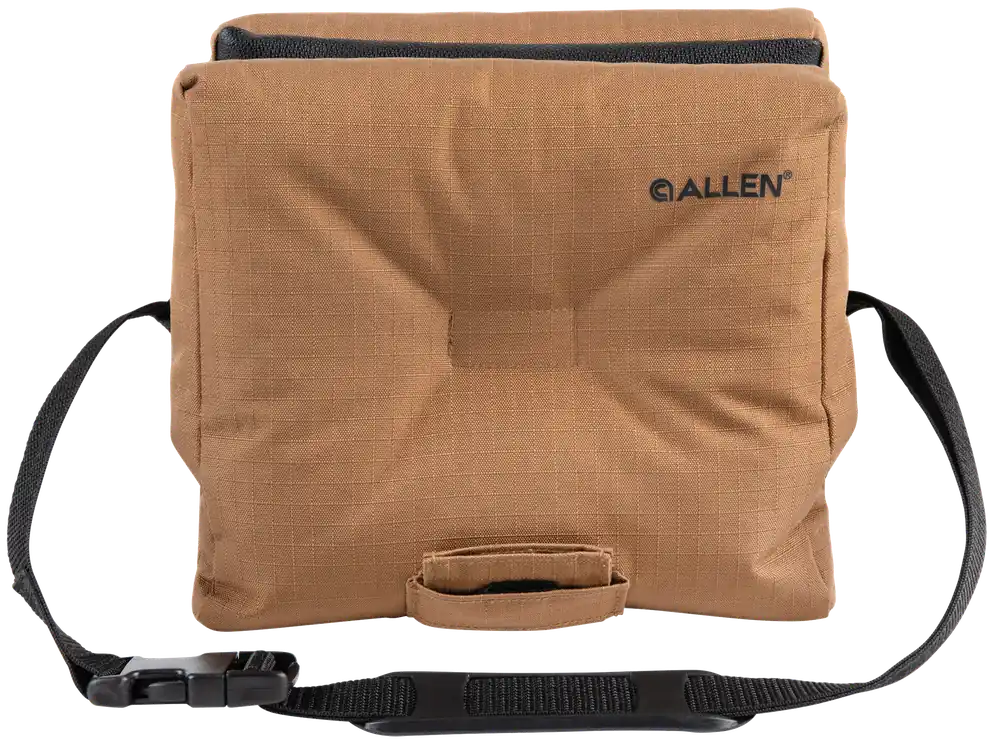 Allen 18420 Bench Shooting Bag - Black/Tan 600D Polyester