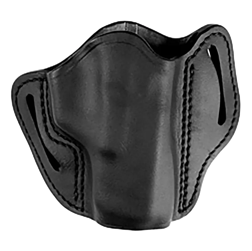 Uncle Mike's Leather OWB Holster for Glock 17/19 - Matte Black, Right Handed