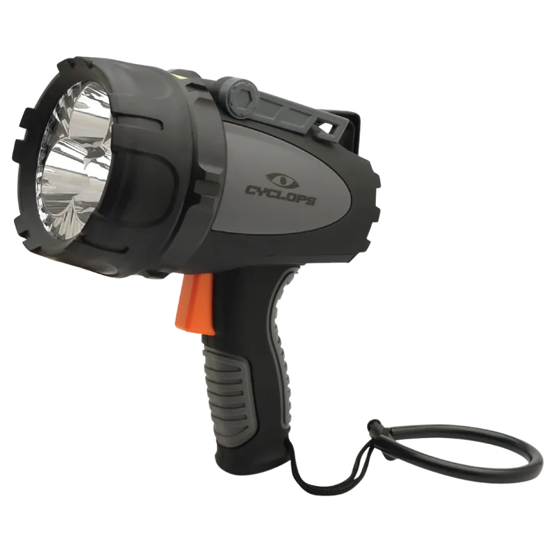 Cyclops Revo 4500 Lumen Red/White LED Flashlight - Black/Gray