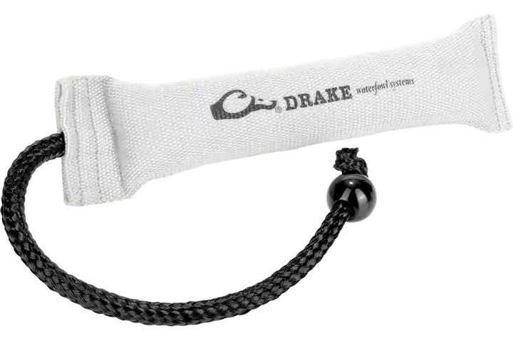 Drake Waterfowl Firehose Bumper - White Polyester, 12" Medium