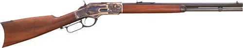 Cimarron 1873 Short Rifle 44/40 20" Octagon Barrel, Blued Finish