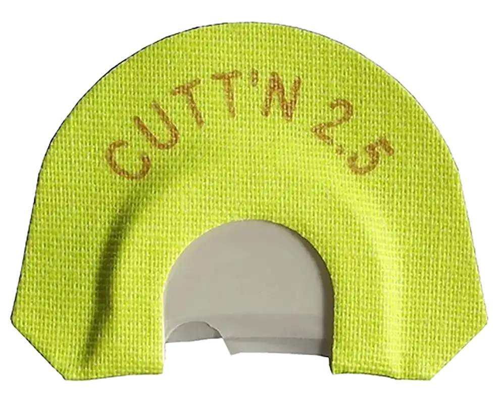 HS Strut 05904 Cuttn 2.5 Double Reed Turkey Call - Yellow