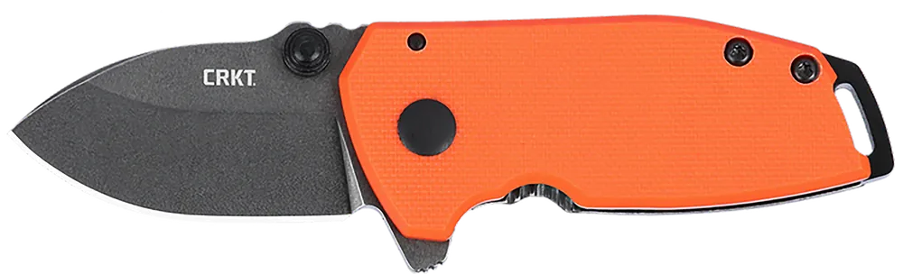 CRKT 2486 SQUID Compact Folding Knife with Blaze Orange Handle