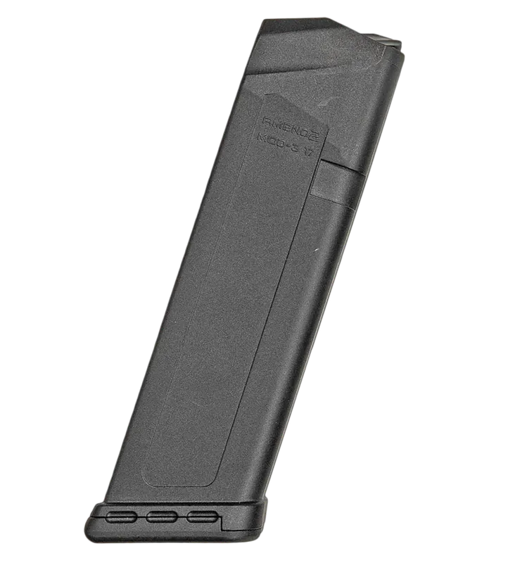Amend2 MOD-3 17+1 9mm Magazine for Glock 17 - Black