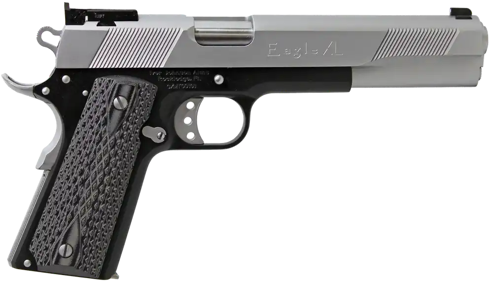 Iver Johnson Eagle Deluxe 10mm Auto Pistol with Hard Chrome Slide and G10 Grip