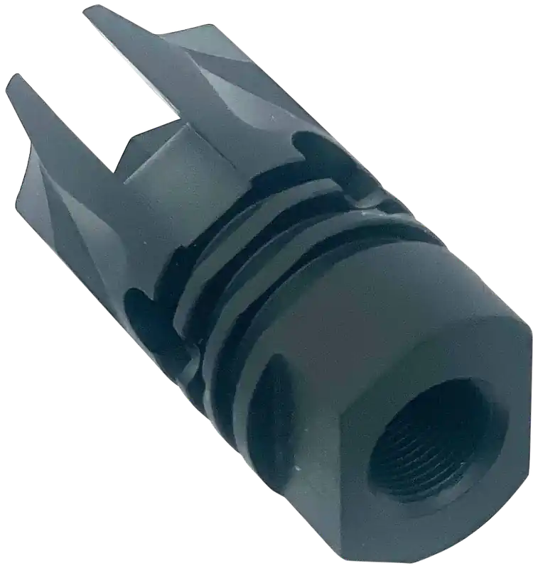 LBE Unlimited ARFH-REV Flash Hider 5.56mm Black with Crush Washer