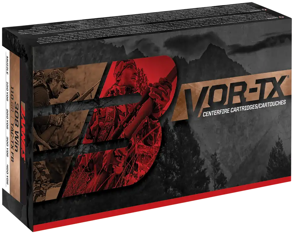 Barnes VOR-TX 300 Blackout 120gr TAC-TX Boat Tail Ammo - 20 Rounds