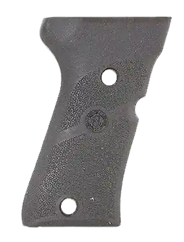 Hogue 93010 Cobblestone Black Rubber Grip Panels for Beretta 92 Compact