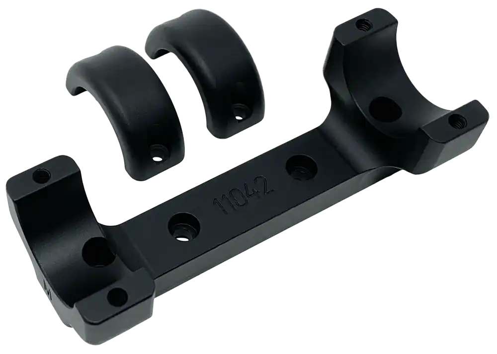 DNZ 11042 Game Reaper Scope Mount/Ring Combo - Matte Black 1"