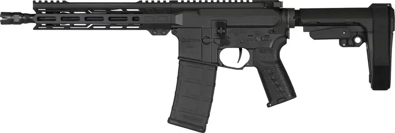 CMMG Banshee MK4 5.56mm Pistol with 10.5" Barrel and 30-Round Magazine, Black with RIP Brace
