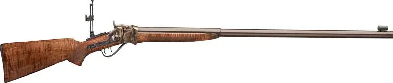 Pedersoli Tascosa Sharps Long Range Rifle 45-70 34" Maple Wood