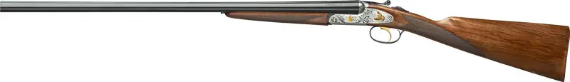 28" Wood/Blued Single Trigger Ejector Fair Iside Select Side-by-Side 28GA 3"