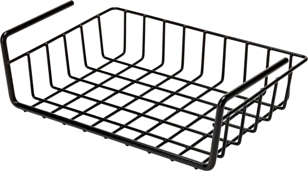 SnapSafe 76012 Black Hanging Shelf - 12" x 9" x 2.5"