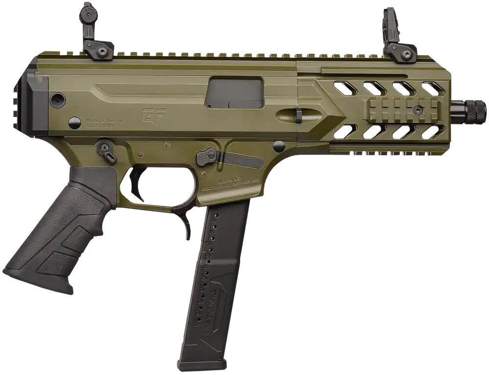 Gforce Arms BLADE6ODG 9mm Pistol 33+1 Capacity 6" Barrel