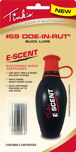 Doe-in-Rut Electronic Scent Cartridge 2-Pack by Tinks