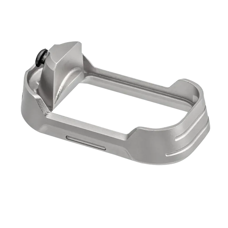 Tyrant CNC Magwell for Glock 17 Gen 3 - Grey Aluminum