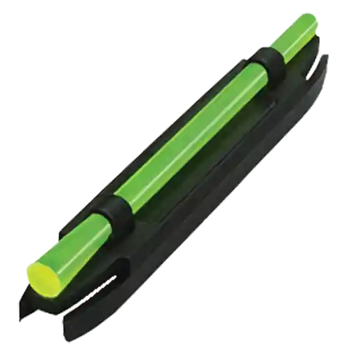 HiViz M200 M-Series Magnetic Front Sight - Black with Green and Red Fiber Optic Center
