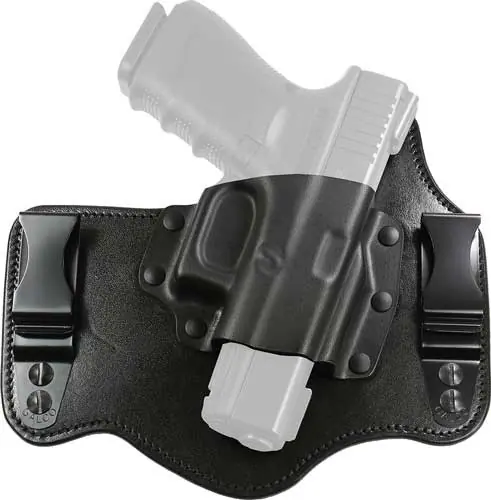 Ruger LC9 Black with Galco KingTuk IWB Clip Holster