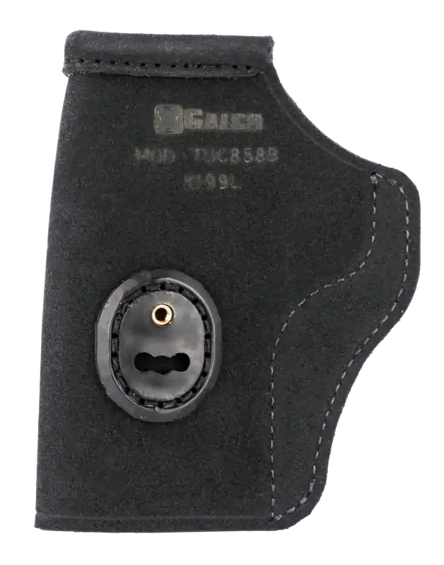 Galco Tuck-N-Go 2.0 IWB Holster for S&W M&P Shield EZ - Black Leather, Ambidextrous