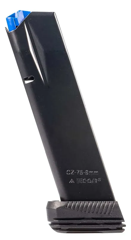 Mec-Gar 19rd Extended 9mm Magazine for CZ75 Series with Anti-Friction Coating