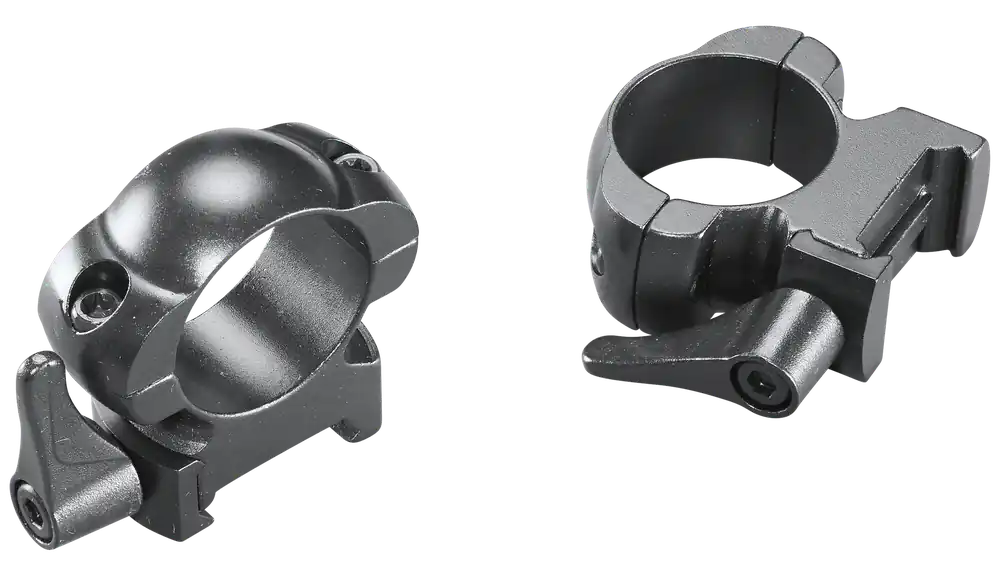 Weaver Mounts 49326 Lever Lok 1" High Matte Black