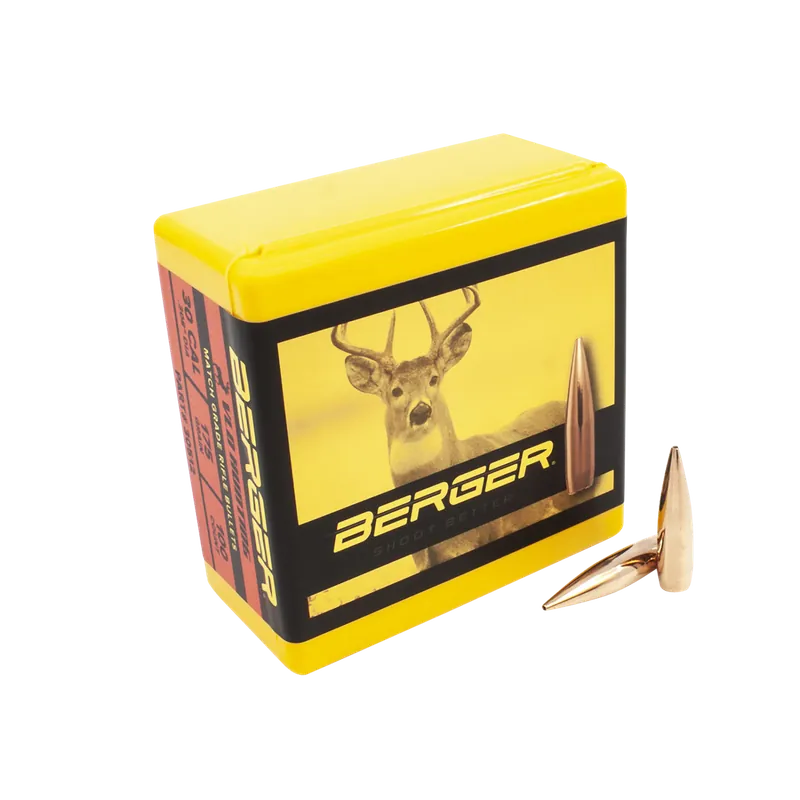 Berger Bullets 30512 VLD Hunting 30Cal 175gr - 100 Count Box