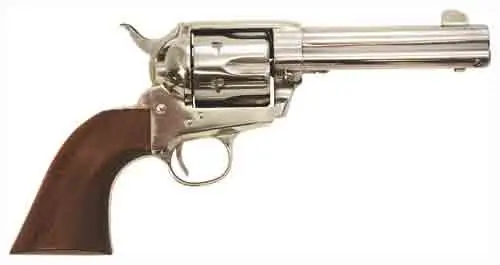 Cimarron Frontier 4.75" Stainless Walnut Revolver .38 Special/.357 Magnum
