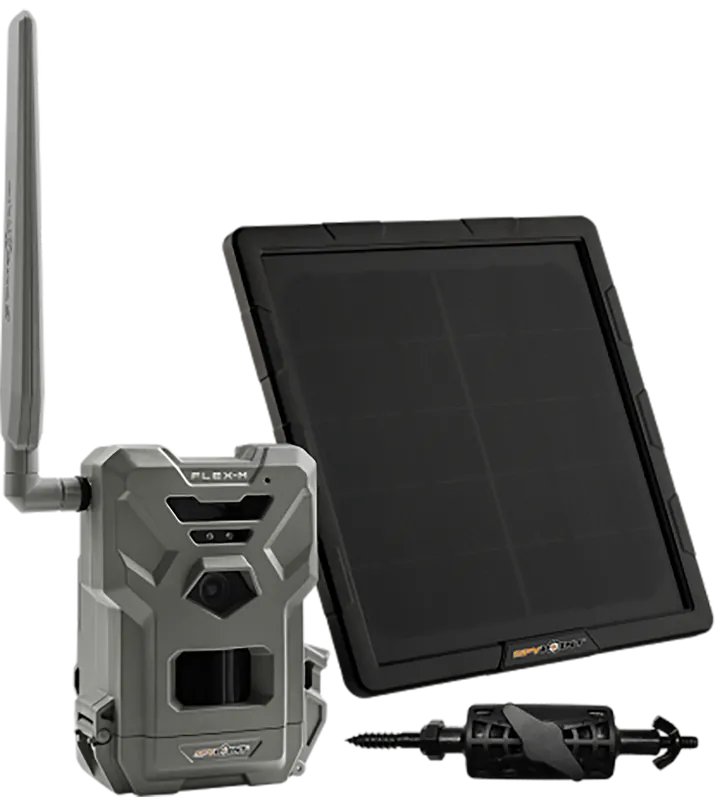 SPYPOINT FLEXM US Solar Bundle 01843 with SPLB10