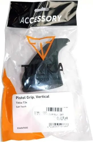 Synthetic Straight Soft Touch Black Tikka Grip Adapter for T3X