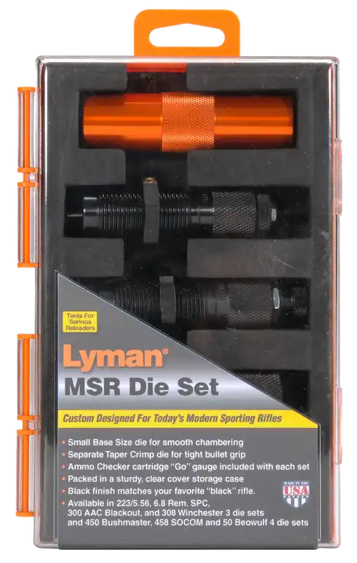 Lyman MSR Precision Die System for 300 Blackout - Model 7690104
