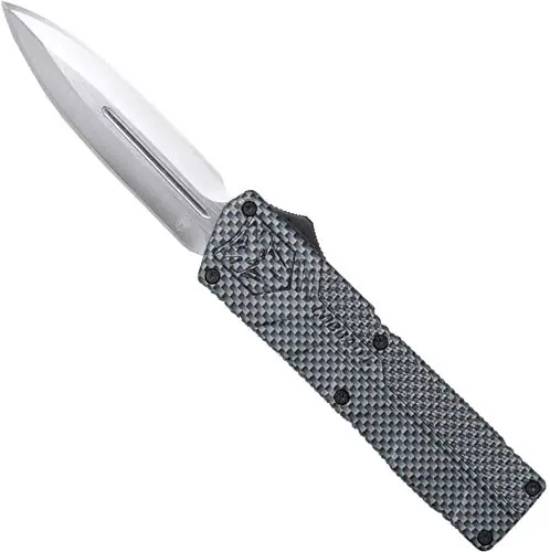 Carbon Fiber 3.25" Dagger - CobraTec Lightweight OTF Knife
