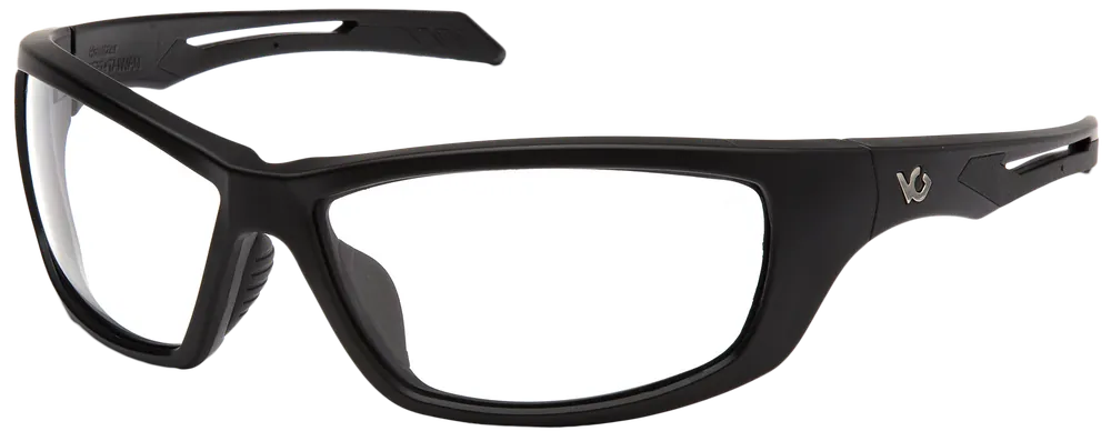 Pyramex Howitzer Safety Glasses with Clear Lens and Black Frame