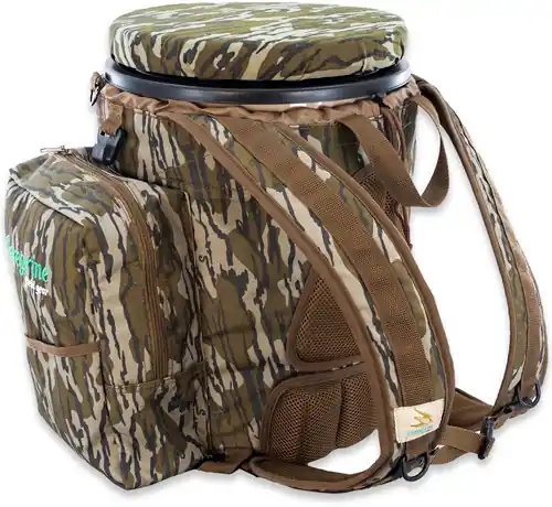 Peregrine Outdoors Venture Bucket Pack with Seat and Bottom Liner