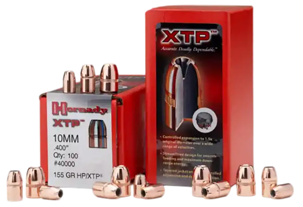 Hornady XTP .45 Caliber 185 Grain Hollow Point Bullets - 100 Count Box