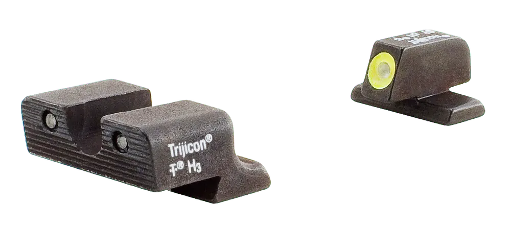 Trijicon HD Night Sights for Springfield XD Series - Green/Tritium Yellow Front & Green Tritium Black Rear