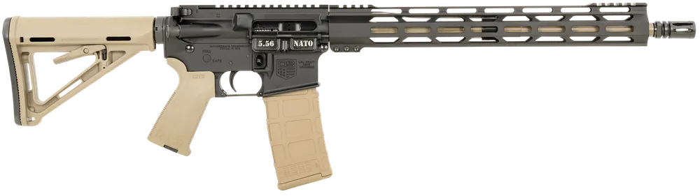 Diamondback DB15 5.56 NATO Rifle with FDE Magpul Stock & Grip