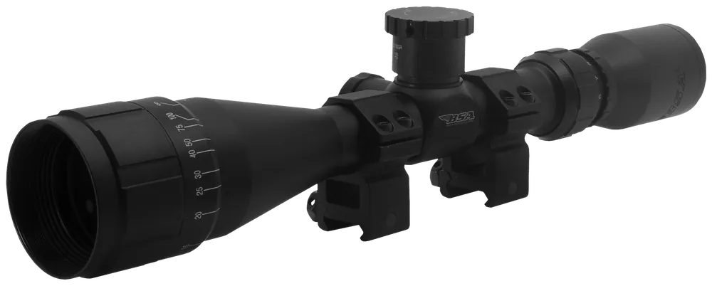 BSA Sweet 30-30 Black Matte 3-9x40mm AO Scope with 30/30 Reticle