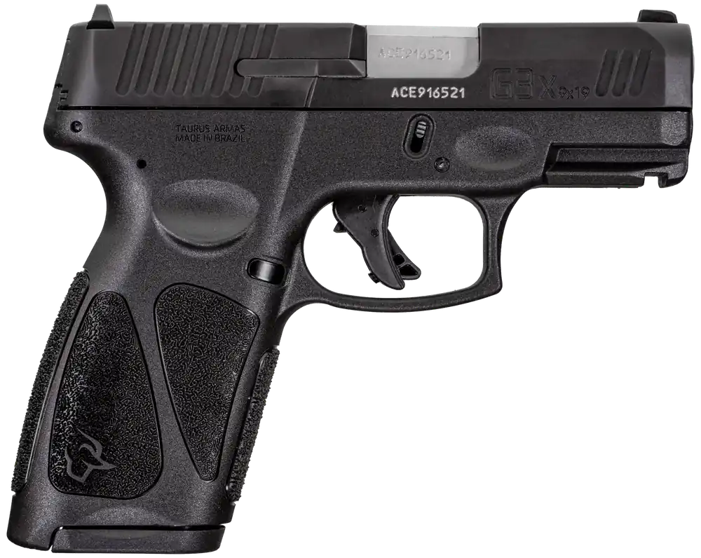 Taurus G3X 9mm Luger Pistol - 10+1 Capacity, Stainless Steel Barrel, Black Polymer Frame