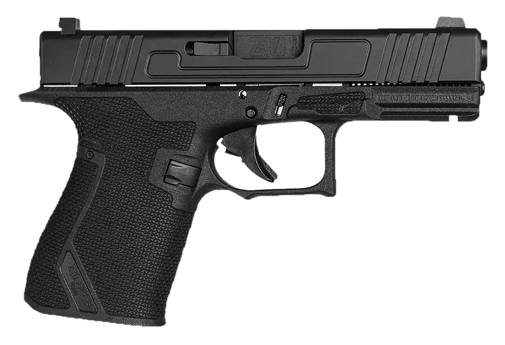 ZRO Delta FKS-9 9mm Pistol 15+1 Capacity 4" Barrel Black Nitride Finish