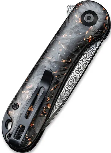SHREDDED CBN FBR/COPPER DMSCSCIVIVI ELEMENTUM KNIFE 2.96"
