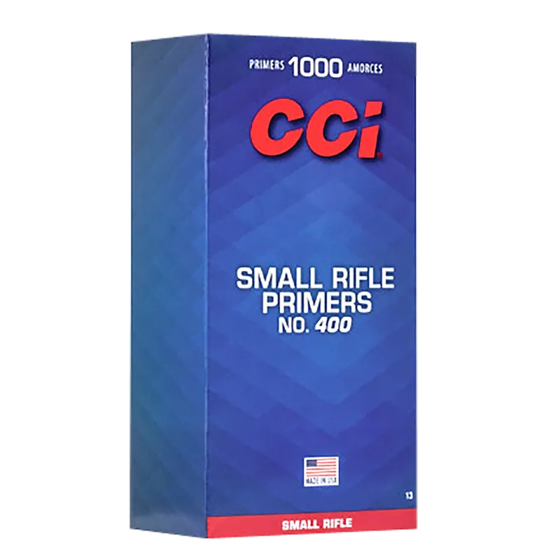 CCI 0013 Standard Rifle No. 400 Small Rifle Multi Caliber - 1000 Rounds per Box